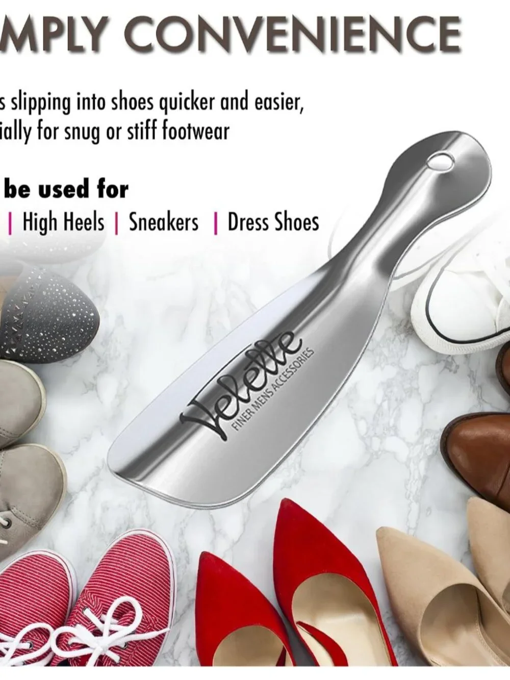 Metal Shoehorn - 2 Pack 7.5
